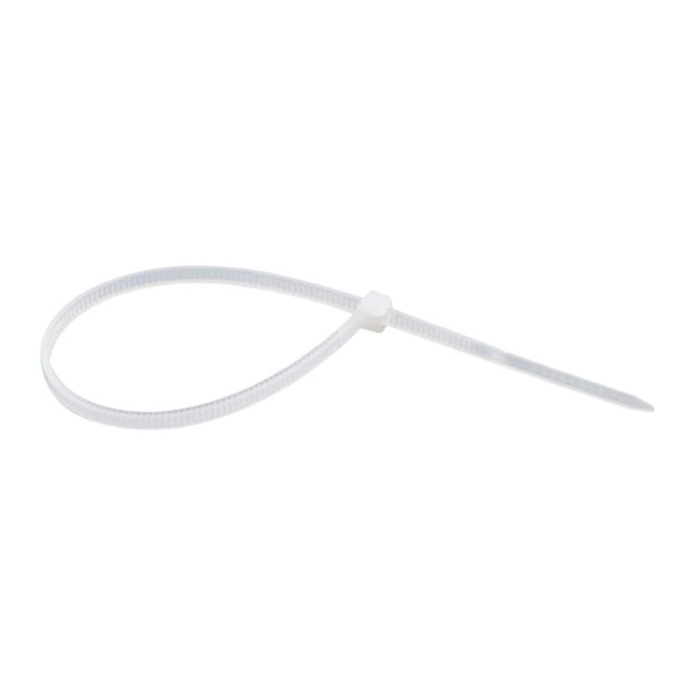 Abraçadeira Nylon Nove54 200mmx3,6mm Branco - Embalagem 100 Unidades