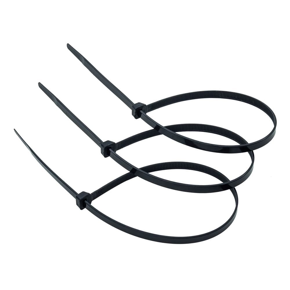 Abraçadeira Nylon Preto Thompson 200x3,6mm - Embalagem com 100 unidades