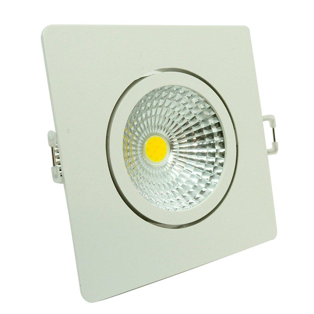 Spot Foxlux LED Quadrado 5W 6500K Bivolt