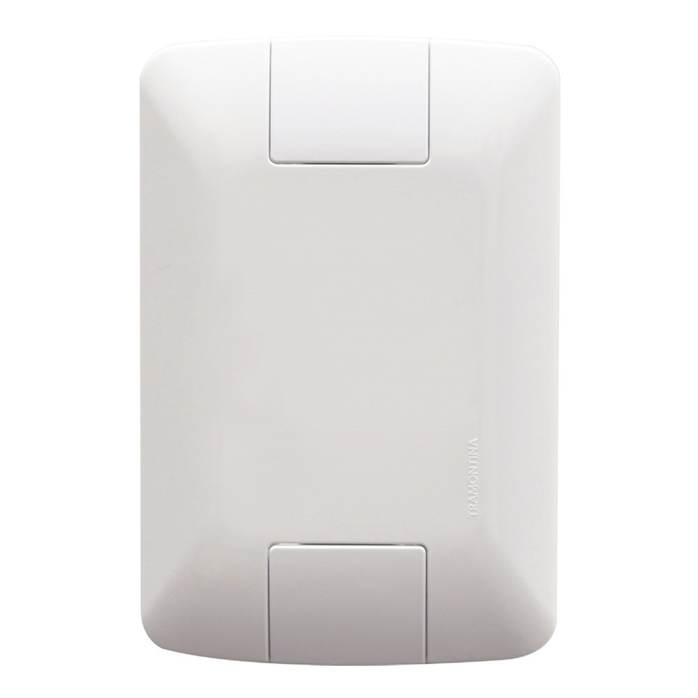 Placa Aria Tramontina 4x2 Cega Branco