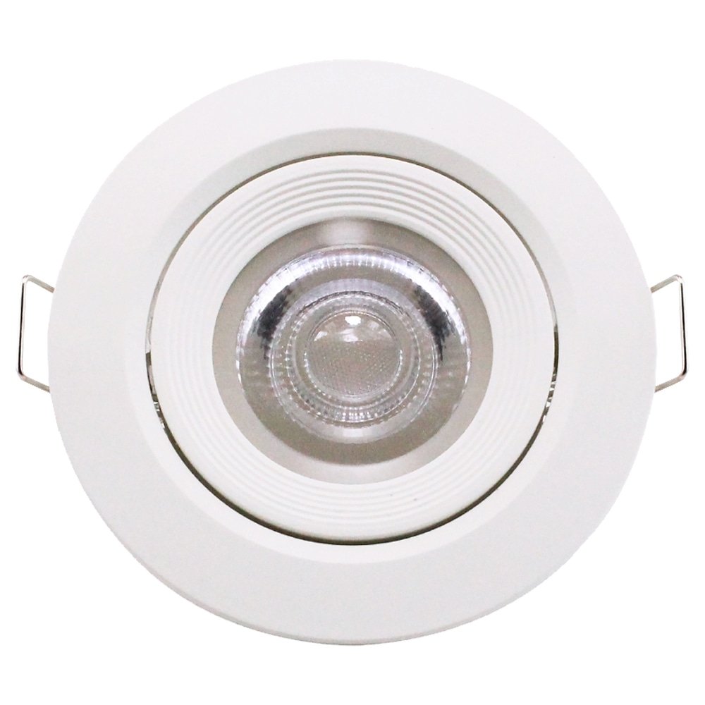 Spot Led Kian Fenix II Redondo Embutir MR11 3W 6,0K
