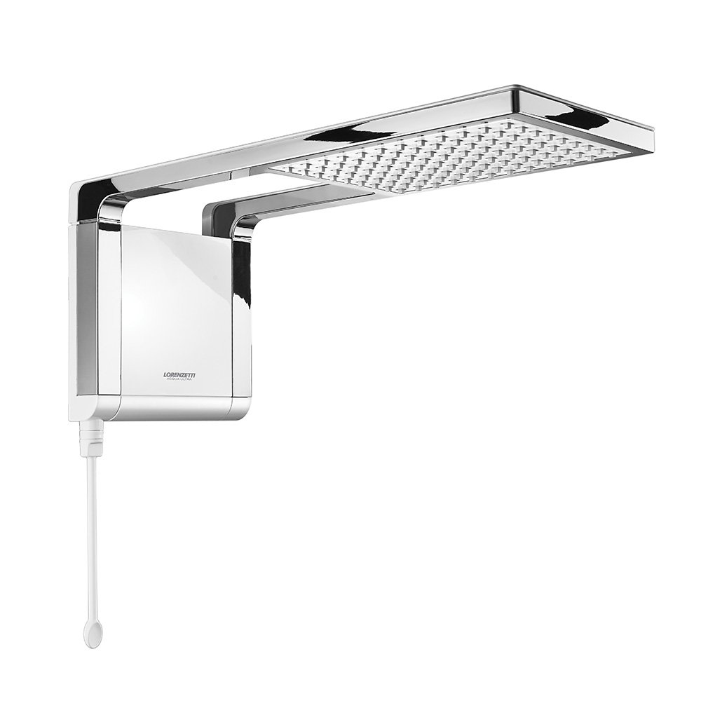 Chuveiro Lorenzetti Acqua Storm Branco/Cromado 7800W