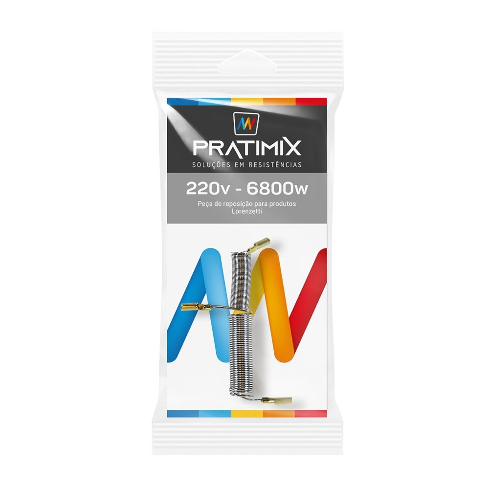 Resistência Chuveiro Pratimix Duo 220X7500W Tipo L
