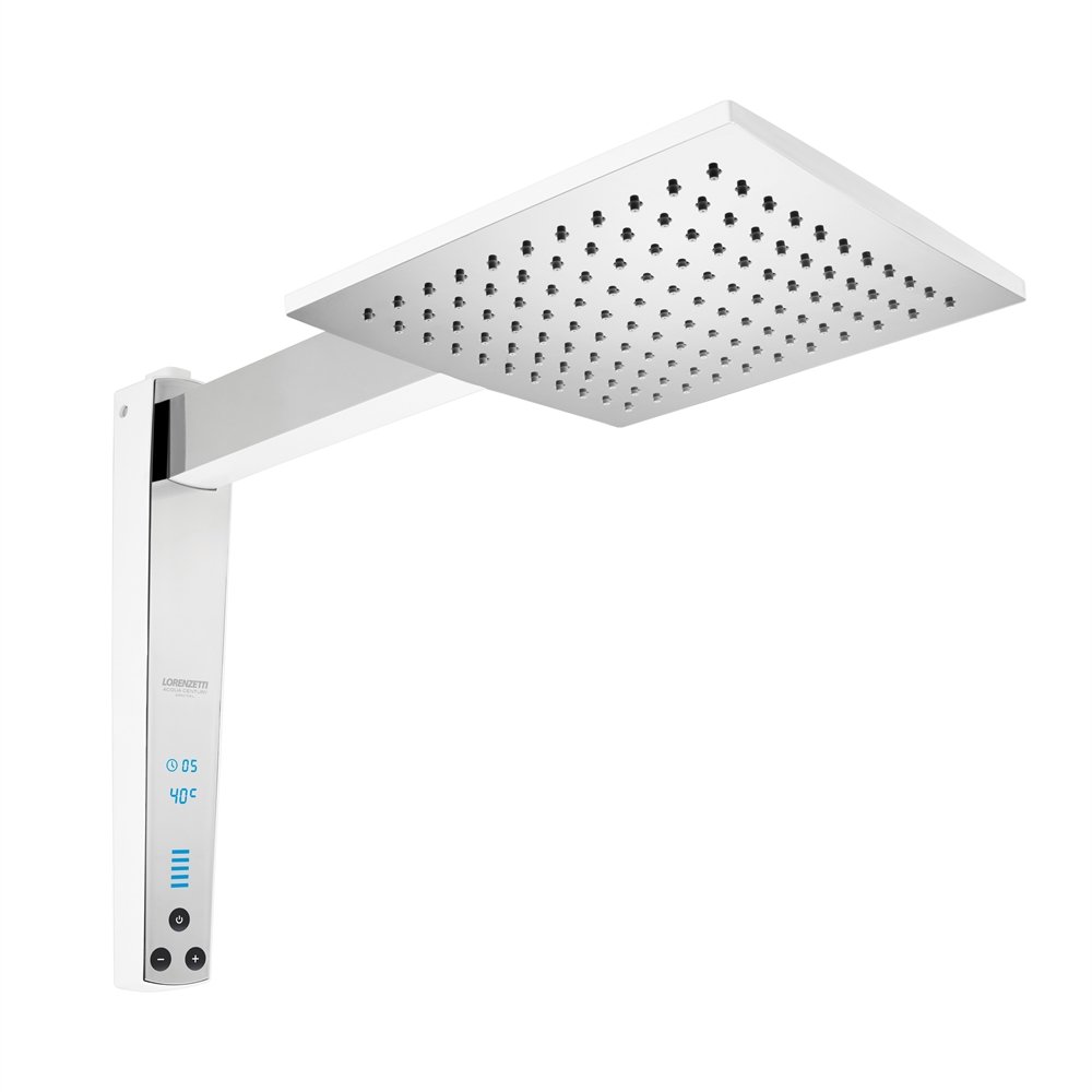 Chuveiro Ducha Lorenzetti - Acqua Century Digital 127X5500W Branco/Cromado