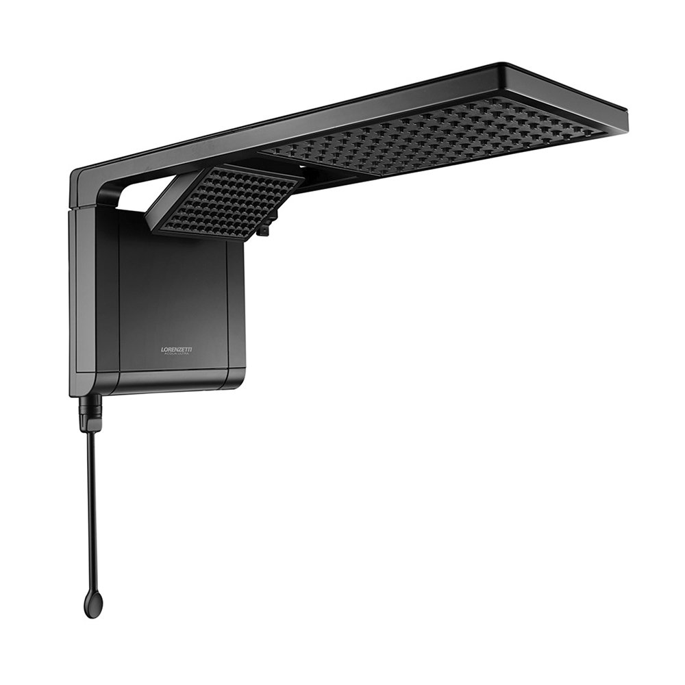 Chuveiro Lorenzetti Acqua Duo - Eletrônico Matte Black 127X5500W