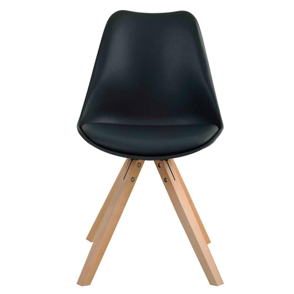 Cadeira Decorativa Sala e Escritório Neo (PP) Preta G56 - Gran Belo