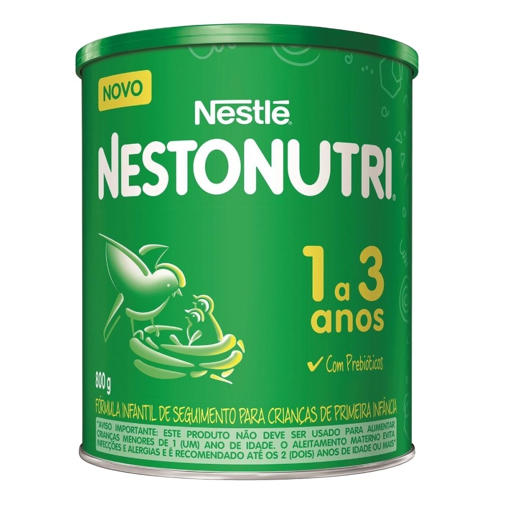 Leite em Pó Nestonutri Fórmula Infantil de Primeira Infância 800g