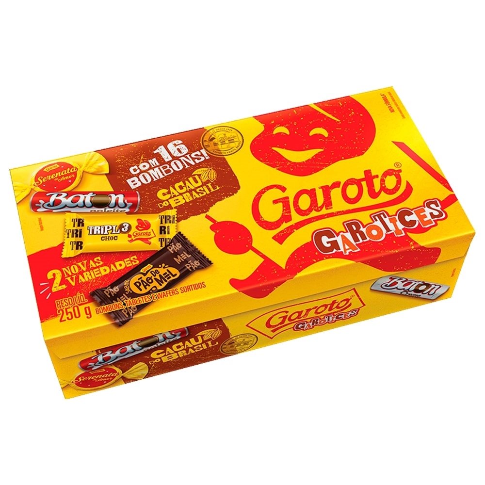 Bombom Garoto Sortido Caixa 250g