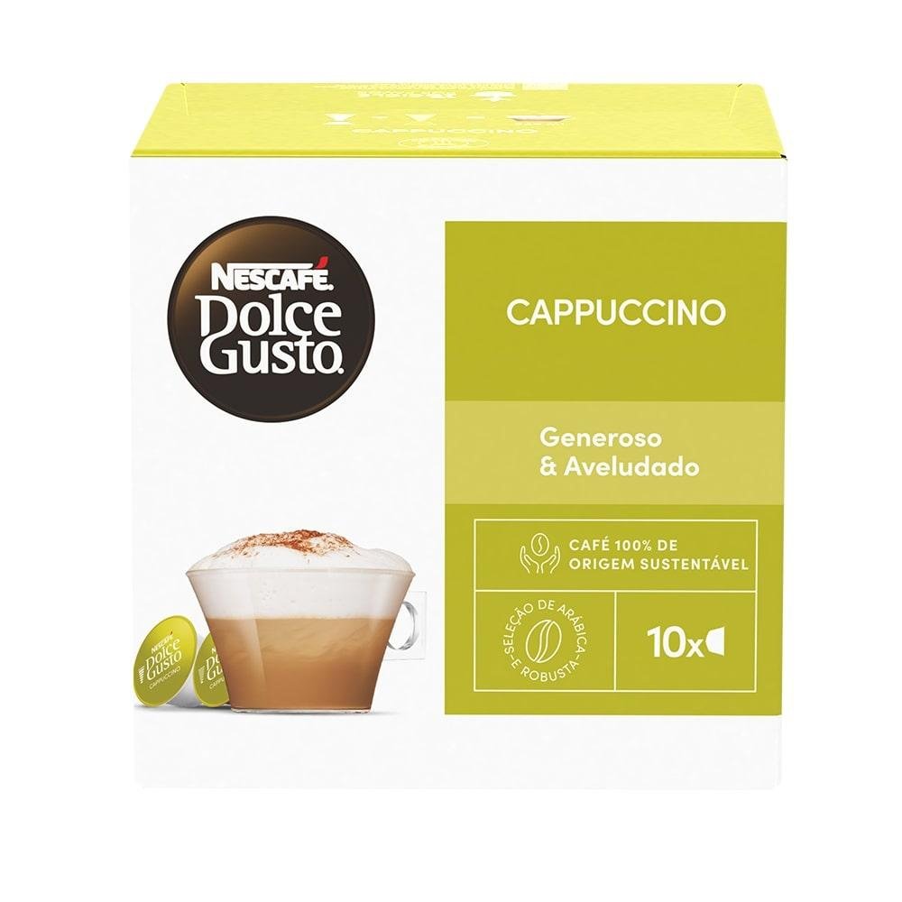 Café em Cápsula Nescafé Dolce Gusto - Cappuccino 10 Cápsulas