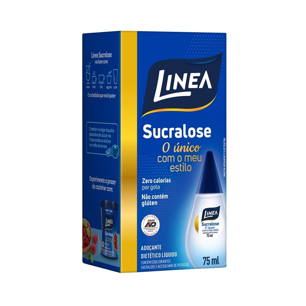 Adoçante Linea Sucralose Líquido 75ml