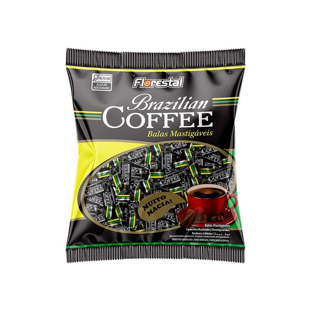 Bala Florestal Mastigável Brazilian Coffee 500g