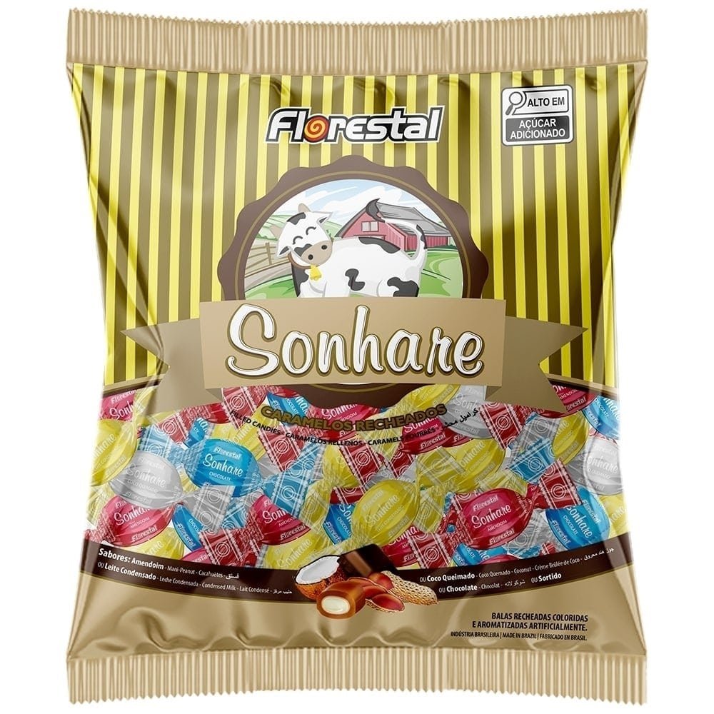 Bala Florestal Sonhare Sortida 500g