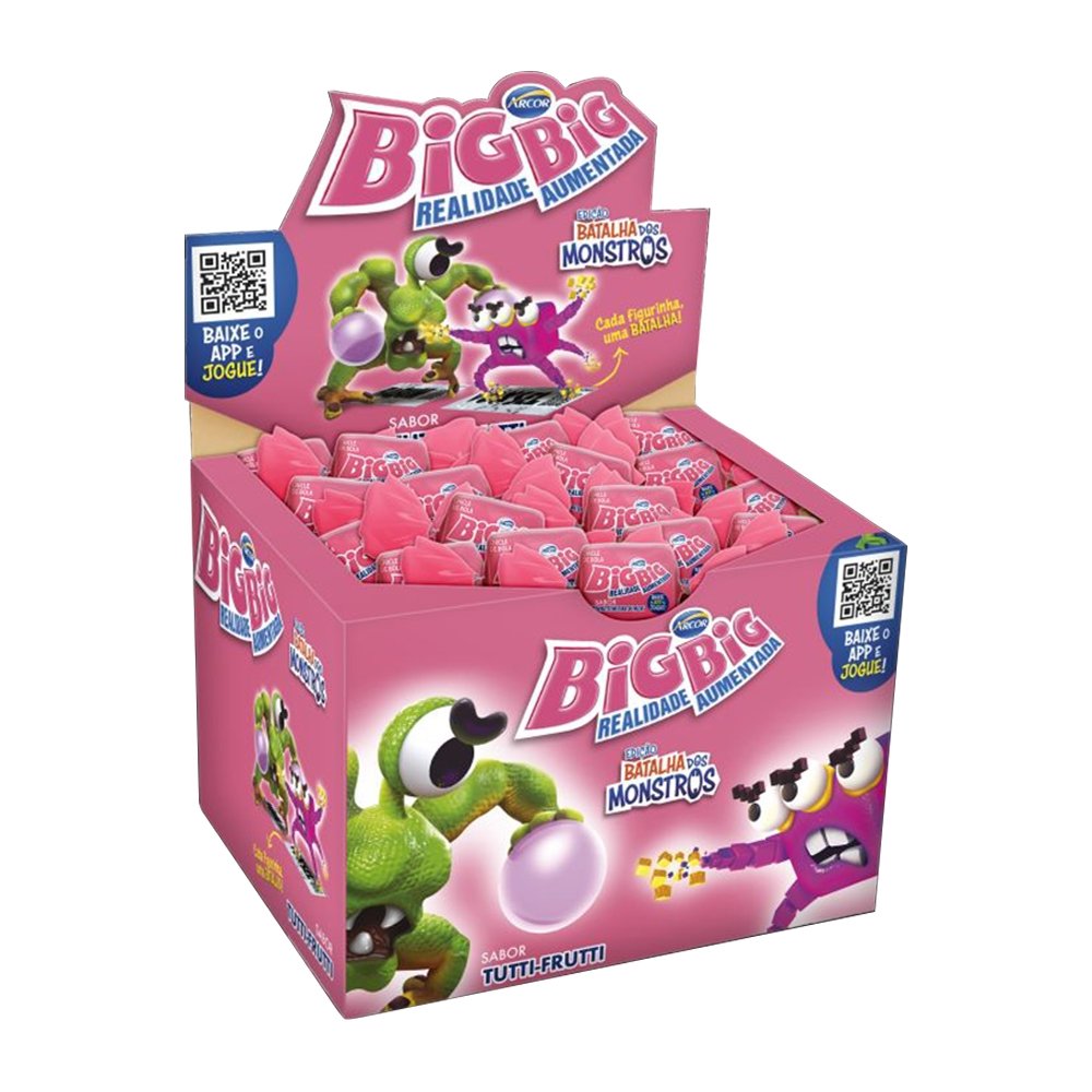 Chiclete Arcor Big Big Tutti Frutti 315g