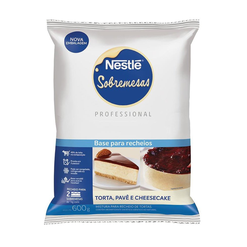 Recheio Nestlé Para Tortas 600g
