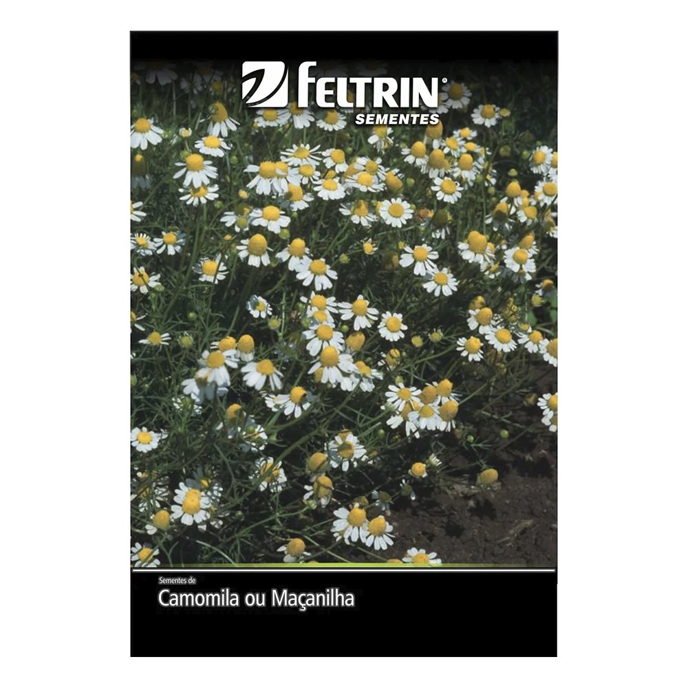 Sementes de Camomila Maçanilha Feltrin 120mg - Embalagem com 20 Unidades