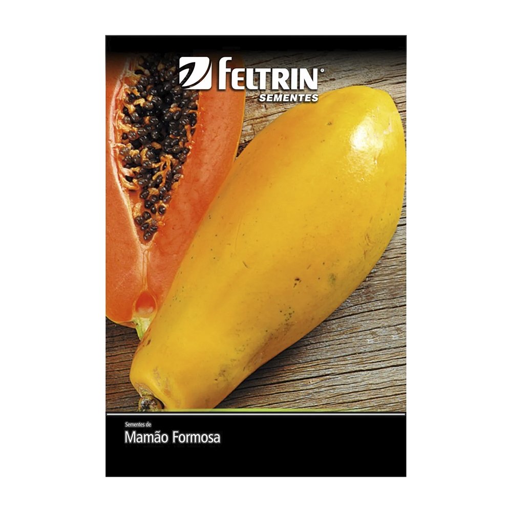 Sementes de Mamão Formosa Feltrin 250mg - Embalagem com 25 Unidades