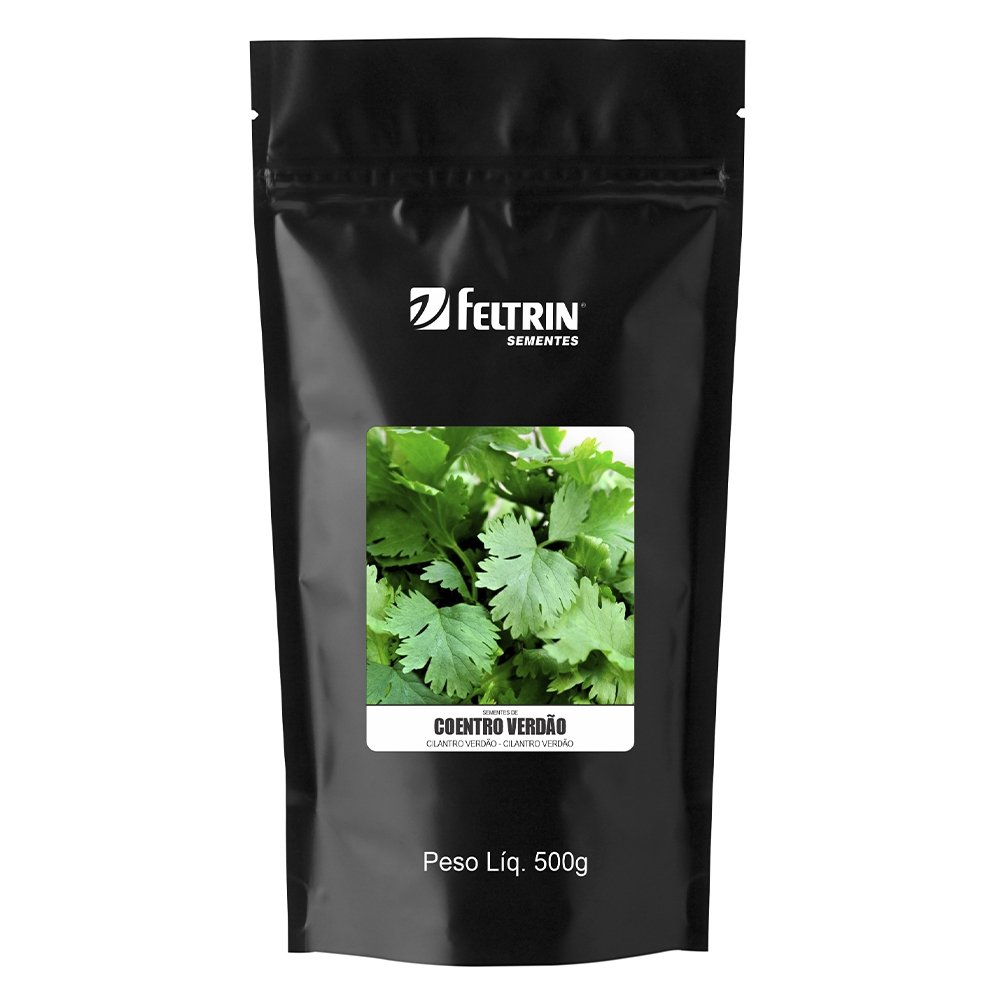 Sementes Coentro Verdão Sf177 Feltrin 500g