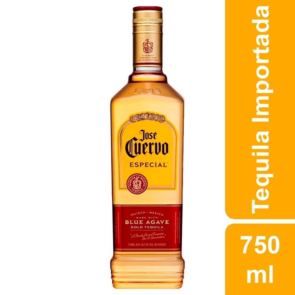 Tequila Mexicana Especial Gold Reposado Garrafa 750ml Jose Cuervo