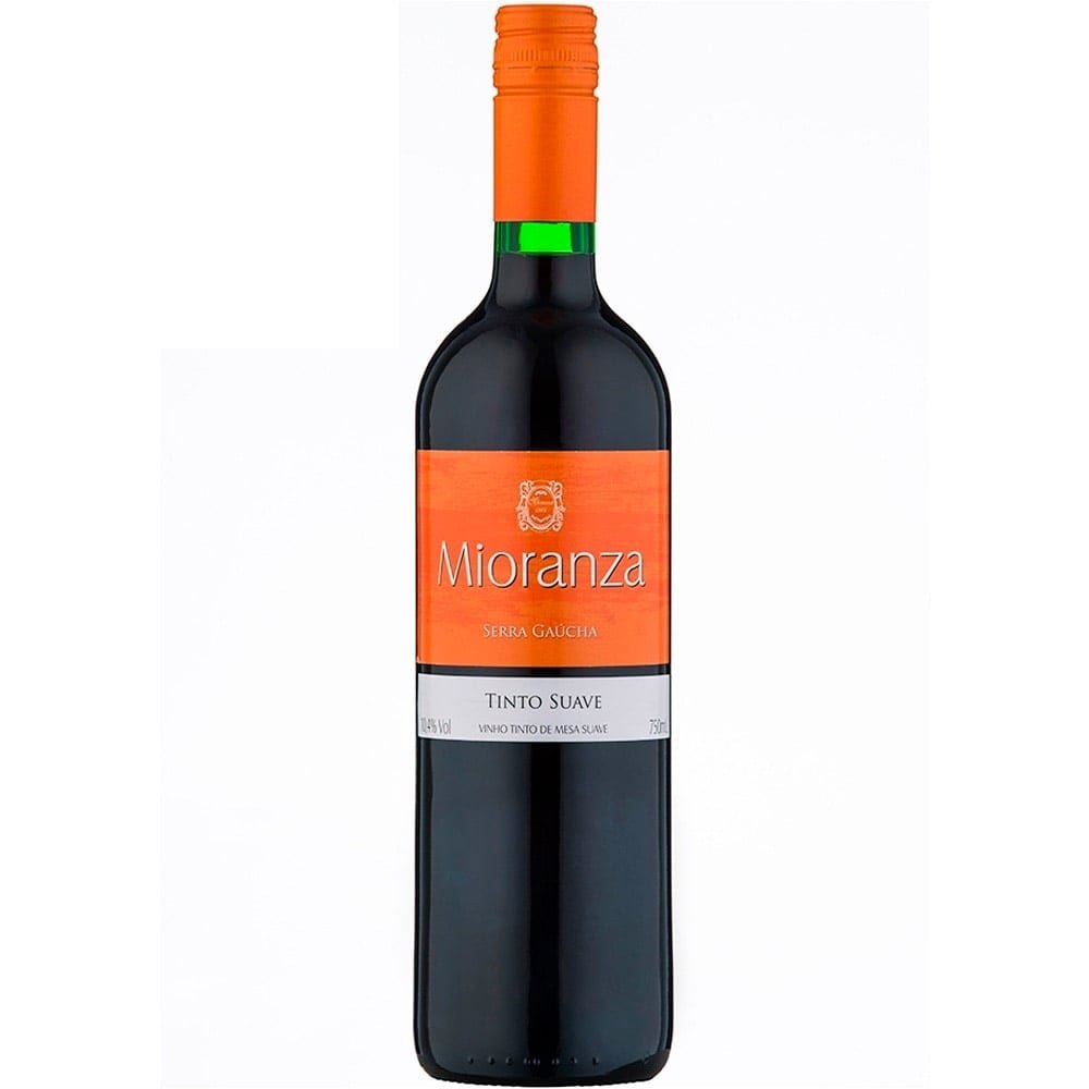Vinho Nacional Tinto Suave Garrafa 750ml