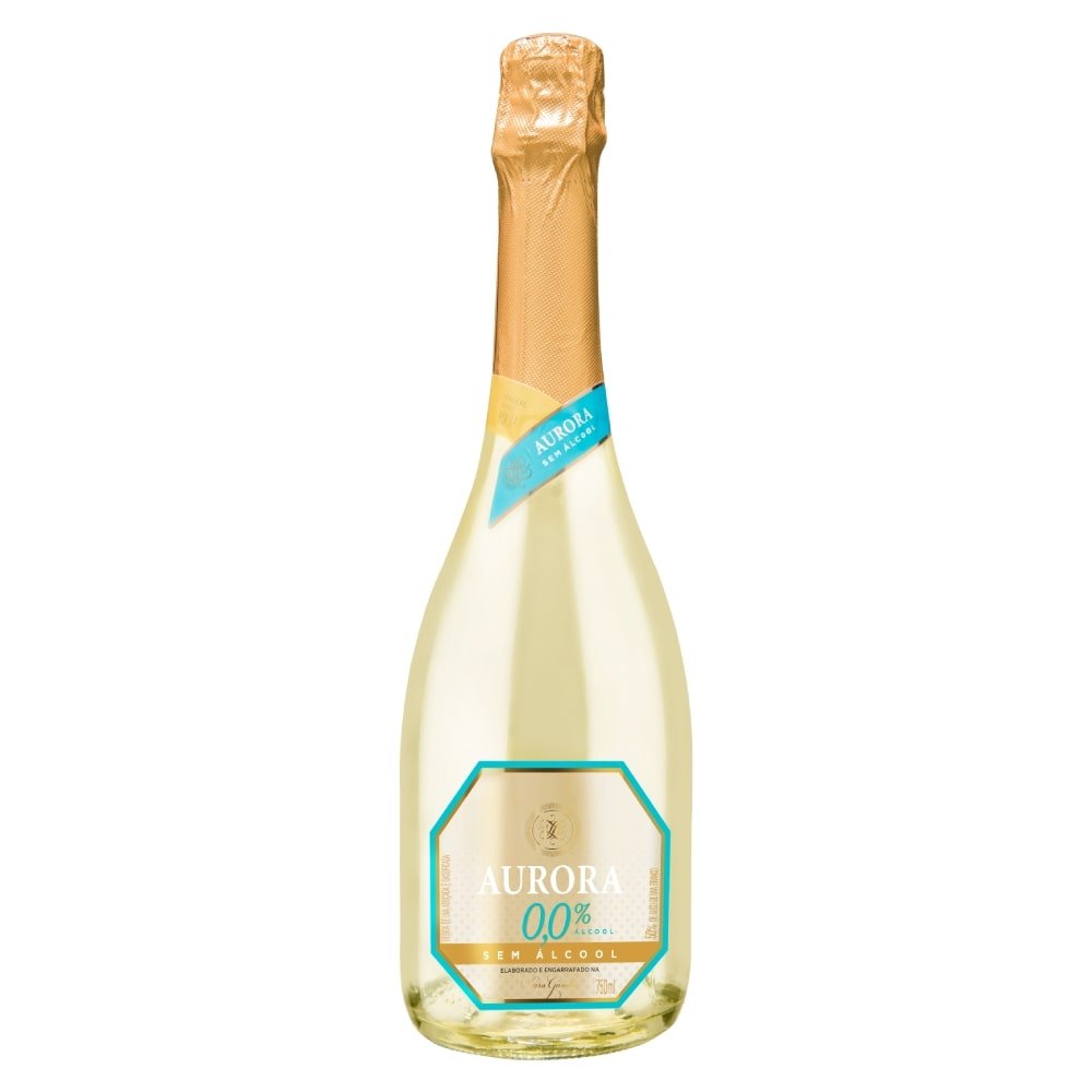 Espumante Aurora Zero Álcool Branco 750ml