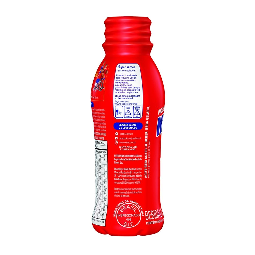 Bebida Láctea Nestlé Nescau Fast 270ml - Embalagem com 6 Unidades