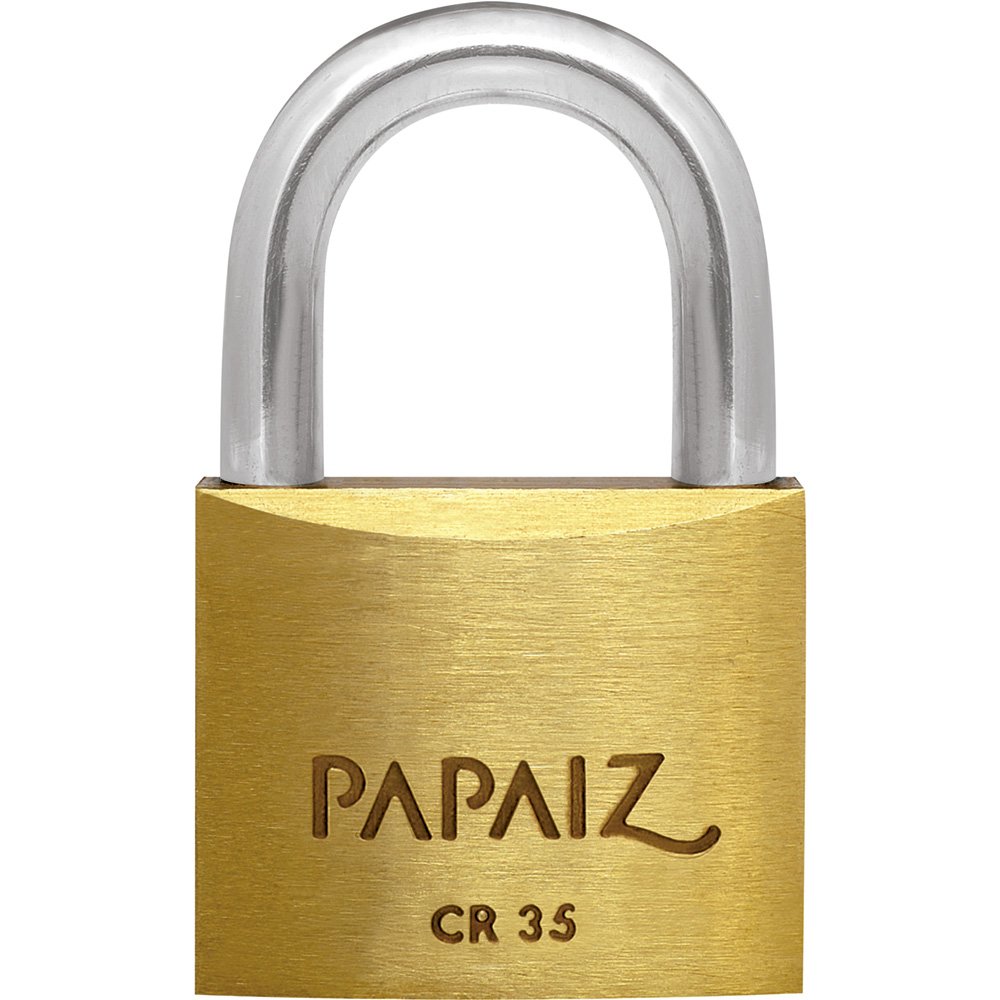 Cadeado Papaiz 35mm - Embalagem Flow Pack com 5 Unidades
