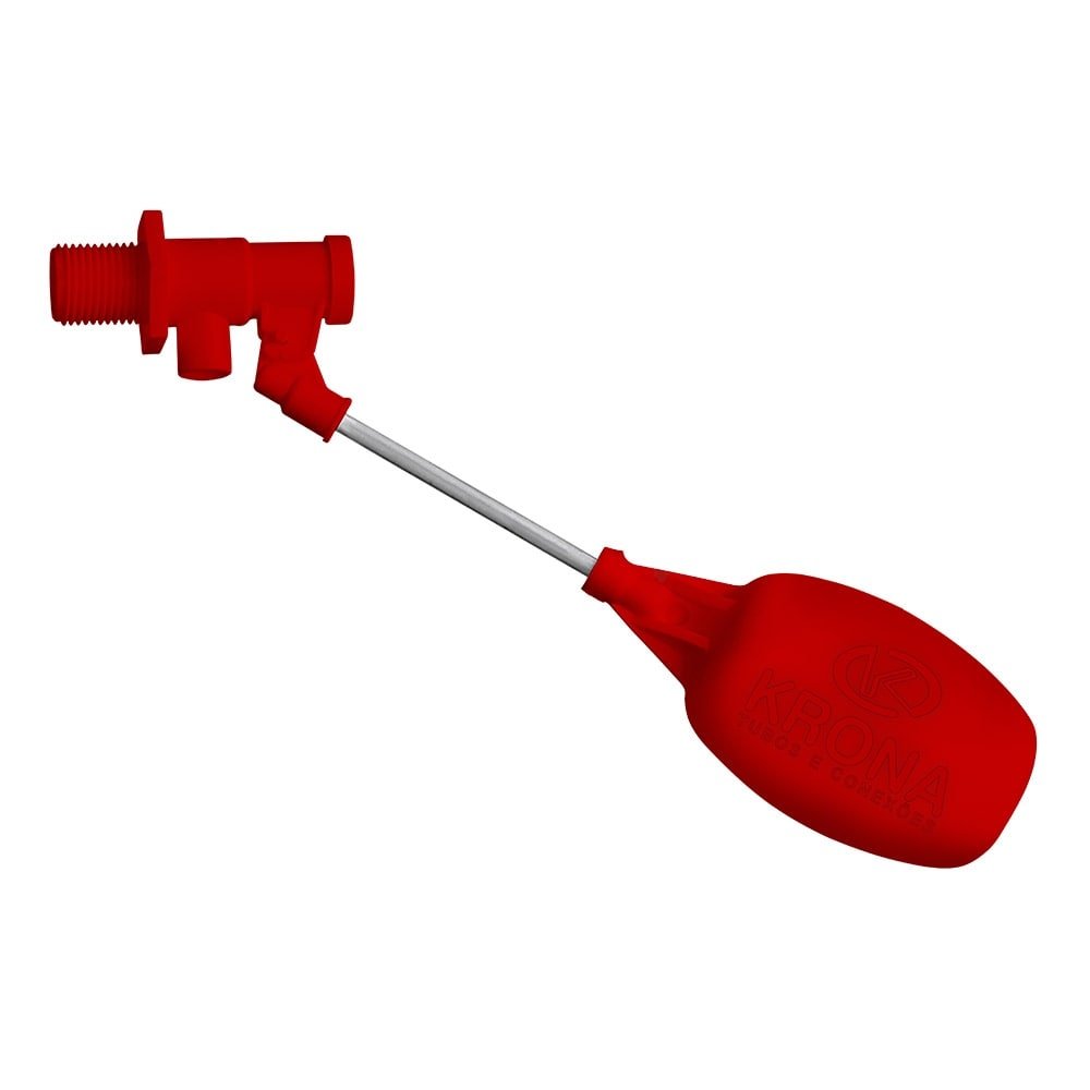 Torneira Boia Krona para Bebedouro 1/2 Haste Metal