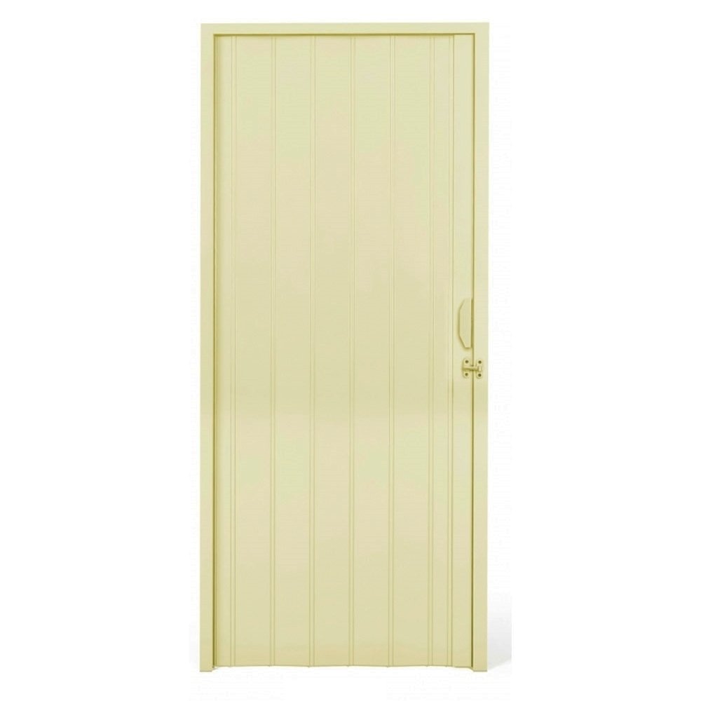 Porta Sanfonada PVC Plastilit 0,60x2,10m - Bege