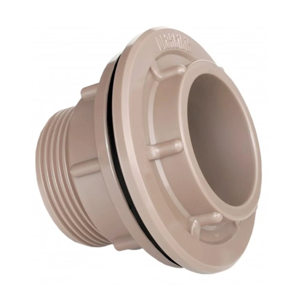 Adaptador Soldável Plastilit para Caixa D'água 50mm x 11/2 Embalagem com 4 Unidades