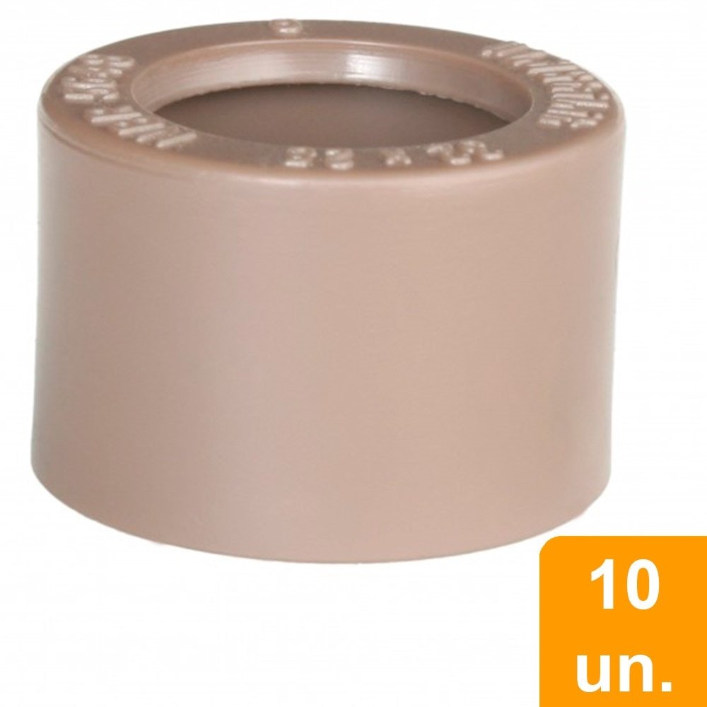 Bucha de Redução Plastilit Soldável Curta 50 x 40mm Embalagem com 10 ...