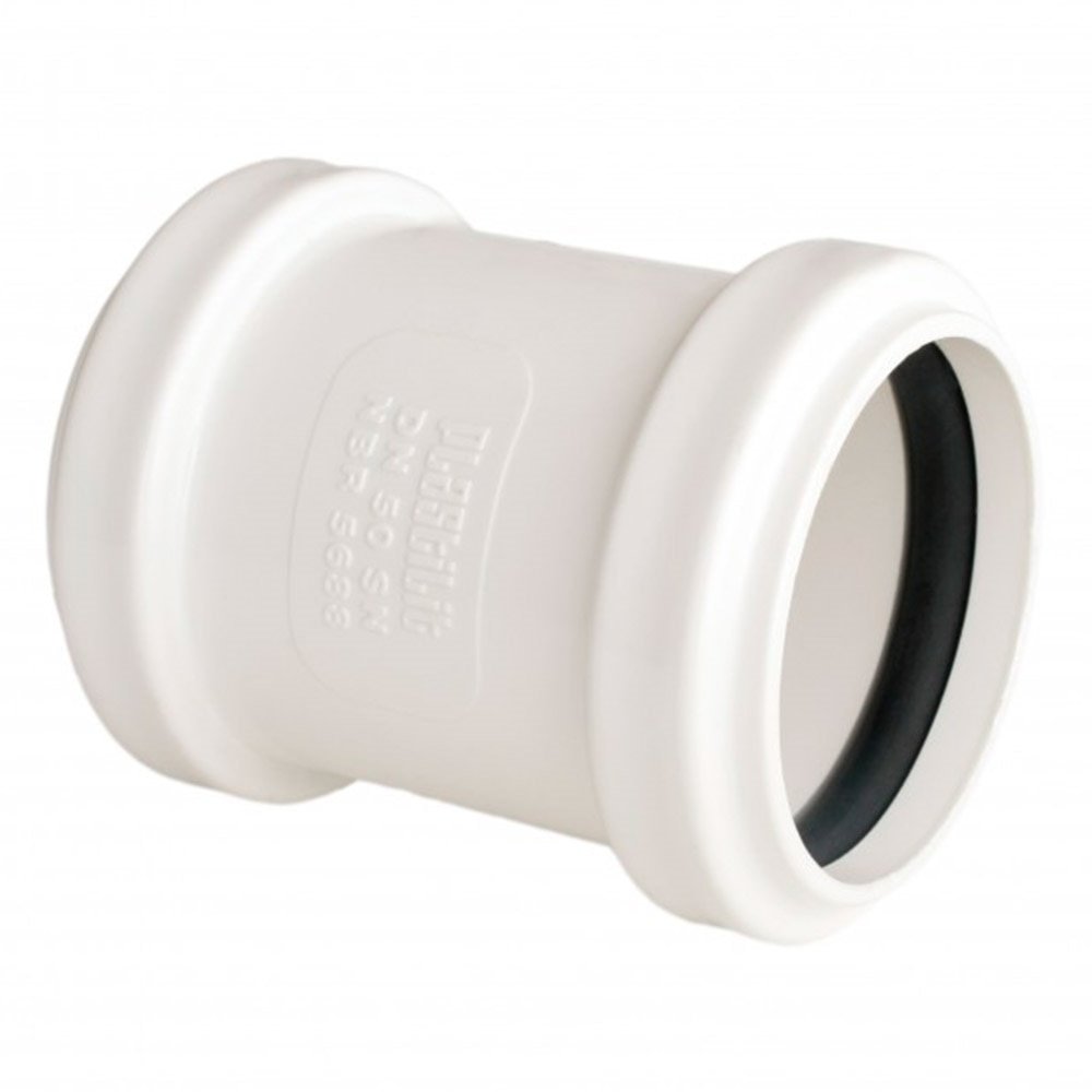 Luva de Correr Plastilit para Tubo Esgoto 100mm - Embalagem com 8 Unidades