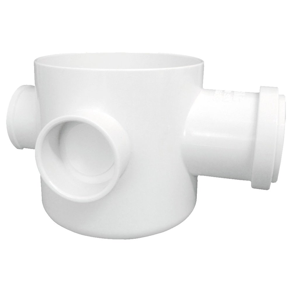 Corpo Caixa Sifonada Plastilit 150x150x50mm 4 Unidades