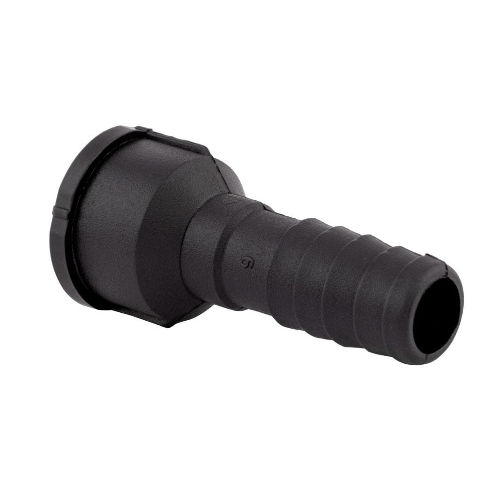 Adaptador Irrigação Interno Rebouças 1/2P Rosca Interno Preto - Embalagem com 50 Unidades