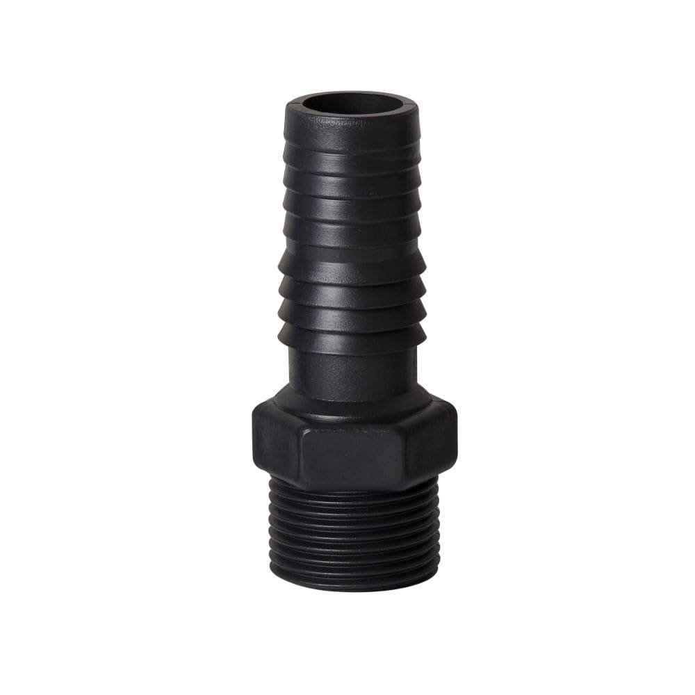 Adaptador Irrigação Interno Rebouças 1P-1/2 Rosca Externo Preto - Embalagem com 10 Unidades