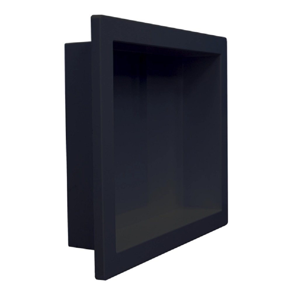 Nicho Plastilit Embutir na Parede 30x40cm Preto