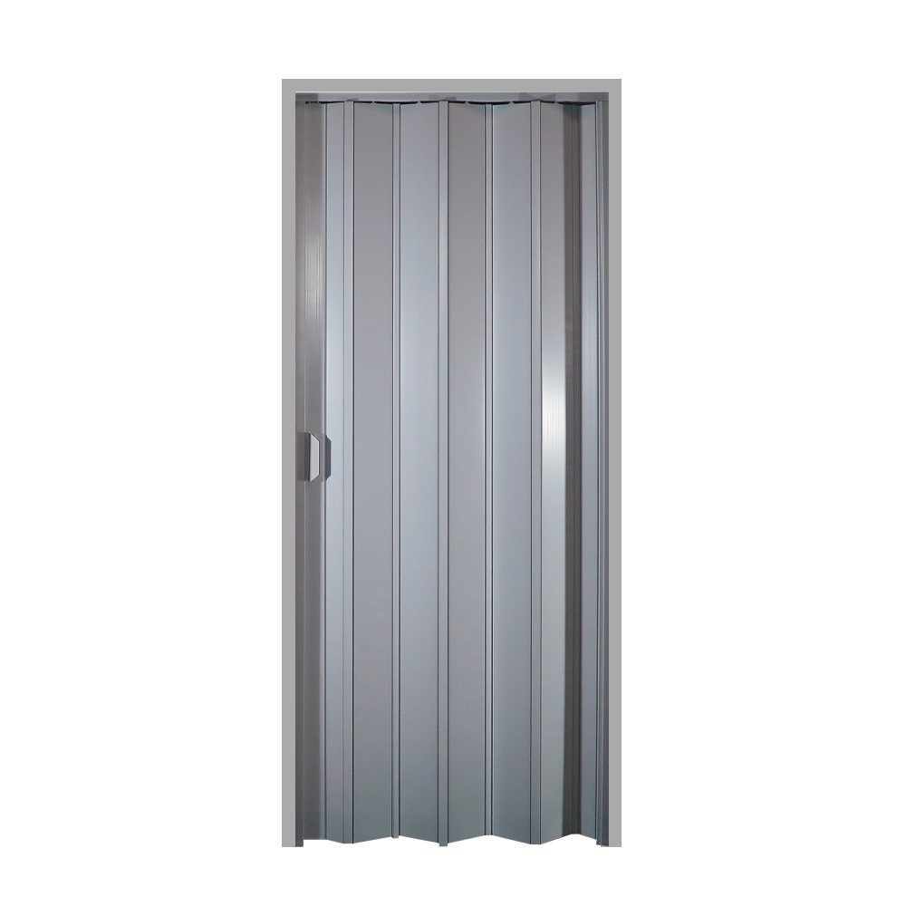 Porta Sanfonada PVC Multilit 0,84m x 2,10m Cinza