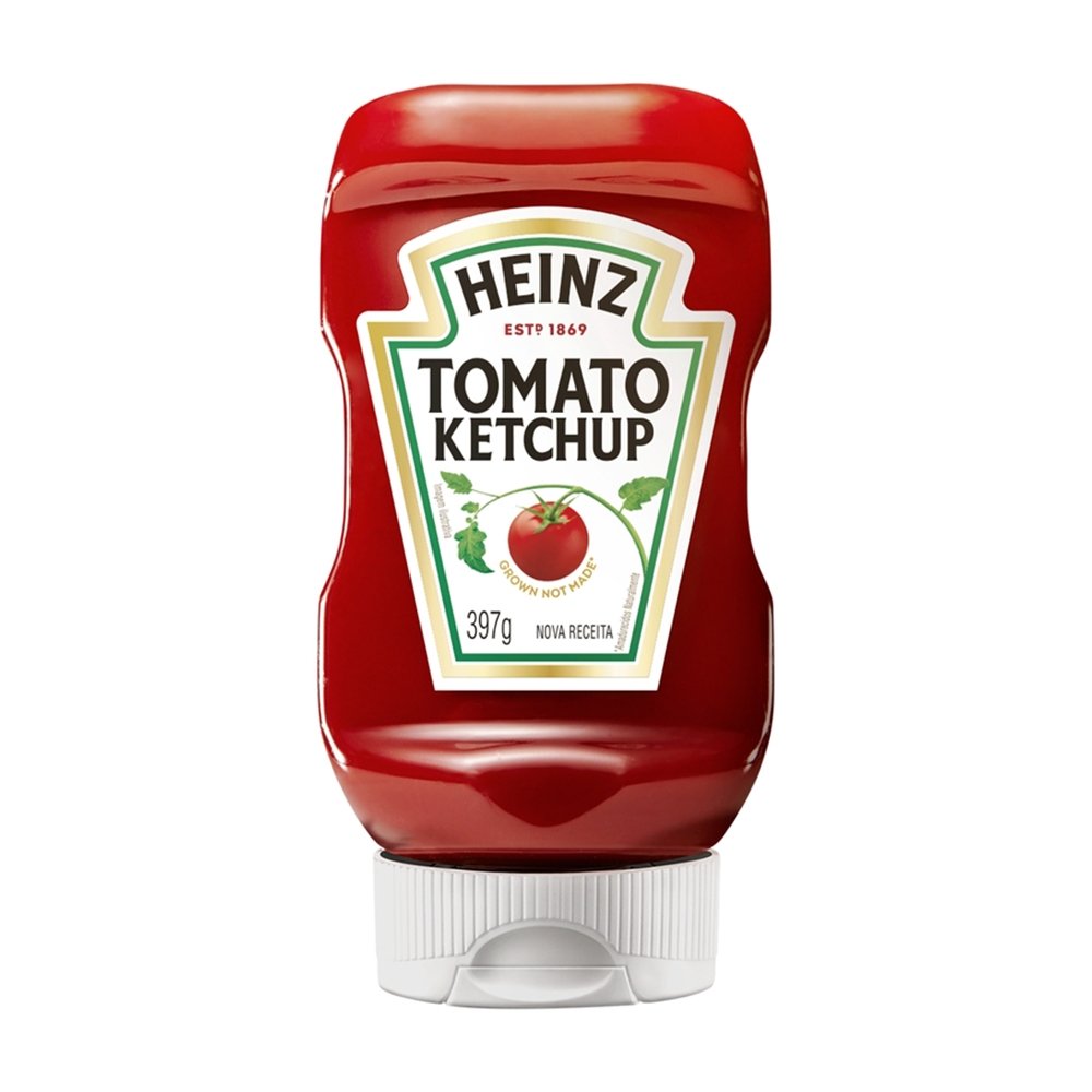 Ketchup Heinz Tradicional 397g Embalagem com 16 Unidades eFácil