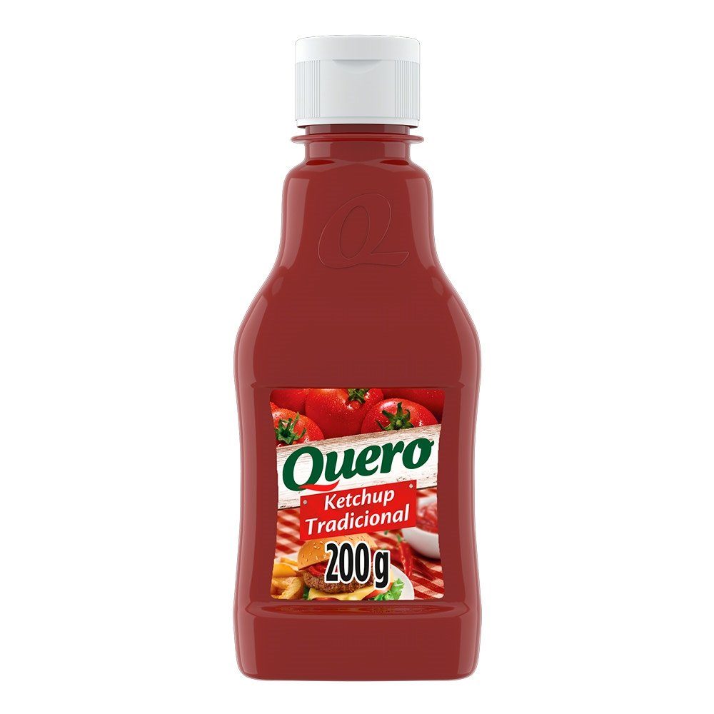 Ketchup Quero Tradicional 200g Embalagem com 24 Unidades eFácil