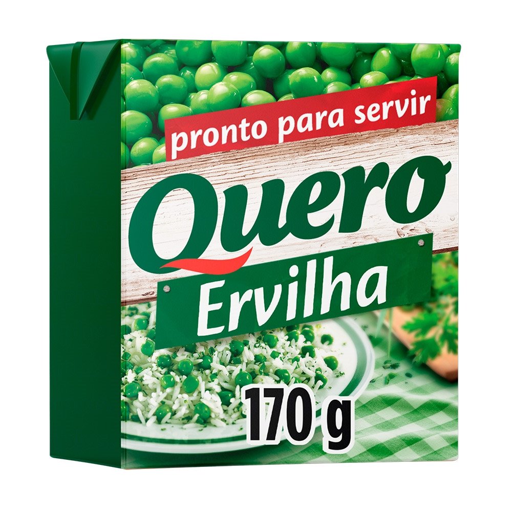 Ervilha Quero 170g - Embalagem com 24 Unidades