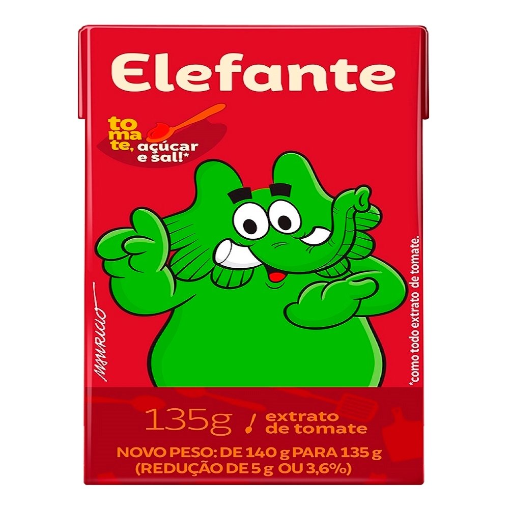 Extrato de Elefante Tradicional 135g - 48 Unidades