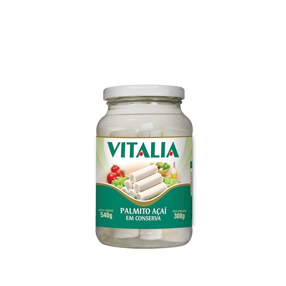 Palmito Vitalia Açai Inteiro 300g