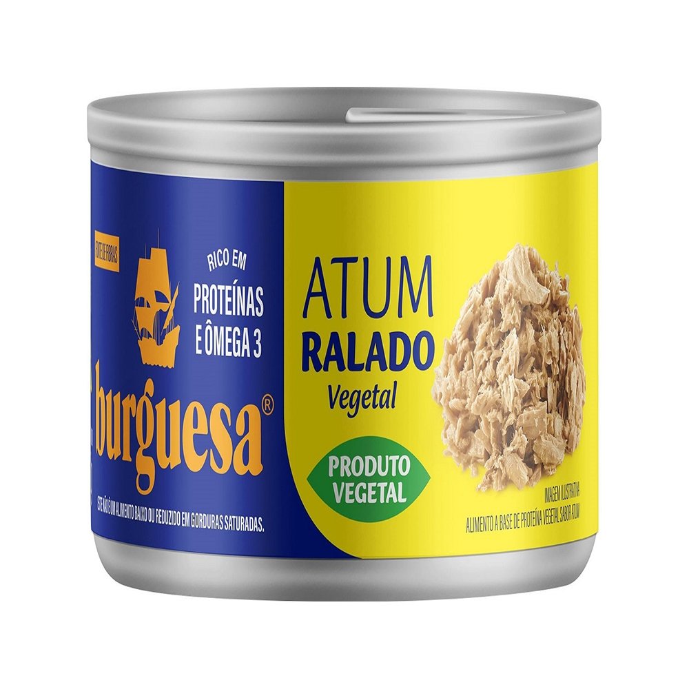 Atum Ralado Burguesa Vegetal 120g