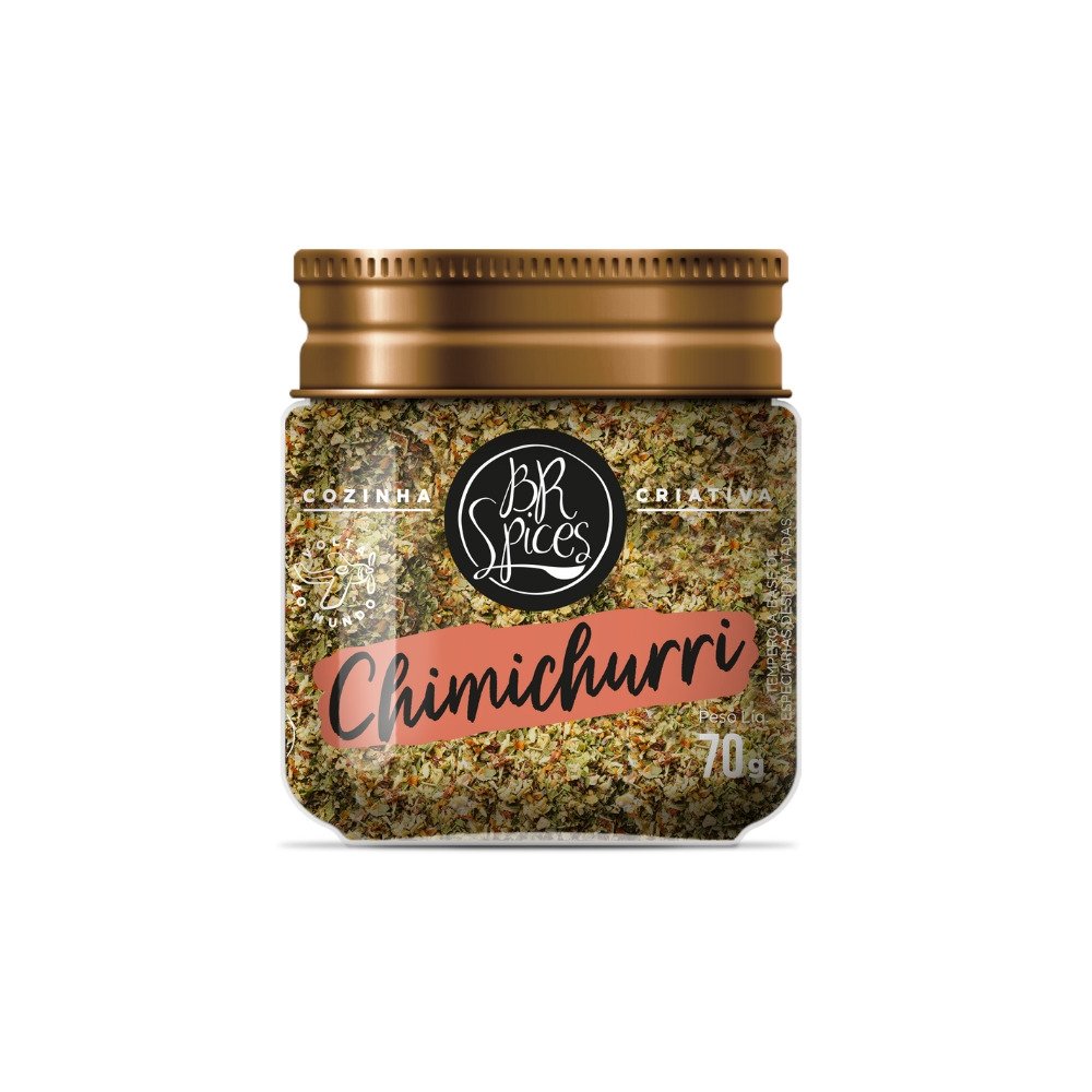 Tempero Chimichurri BR Spices Seco Pote 70g