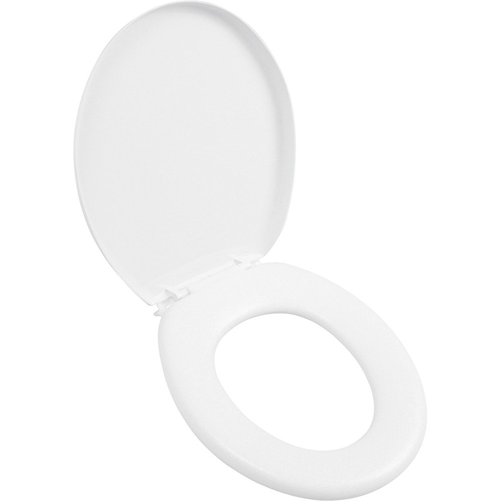 Assento Sanitário Astra Soft Fofo TPJ/AS Soprado e Tampa Injetada Branco