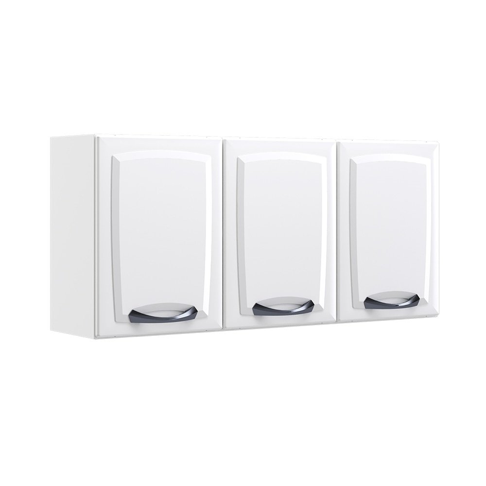 Armário Aéreo de Cozinha Itatiaia ARM-120 3 Portas New Premium Branco