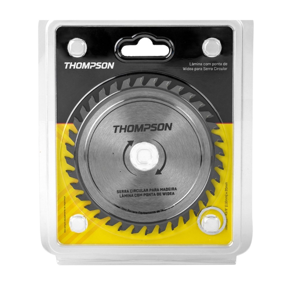 Disco Serra Circular Thompson Com Videa 7.1/4 - 36 Dentes