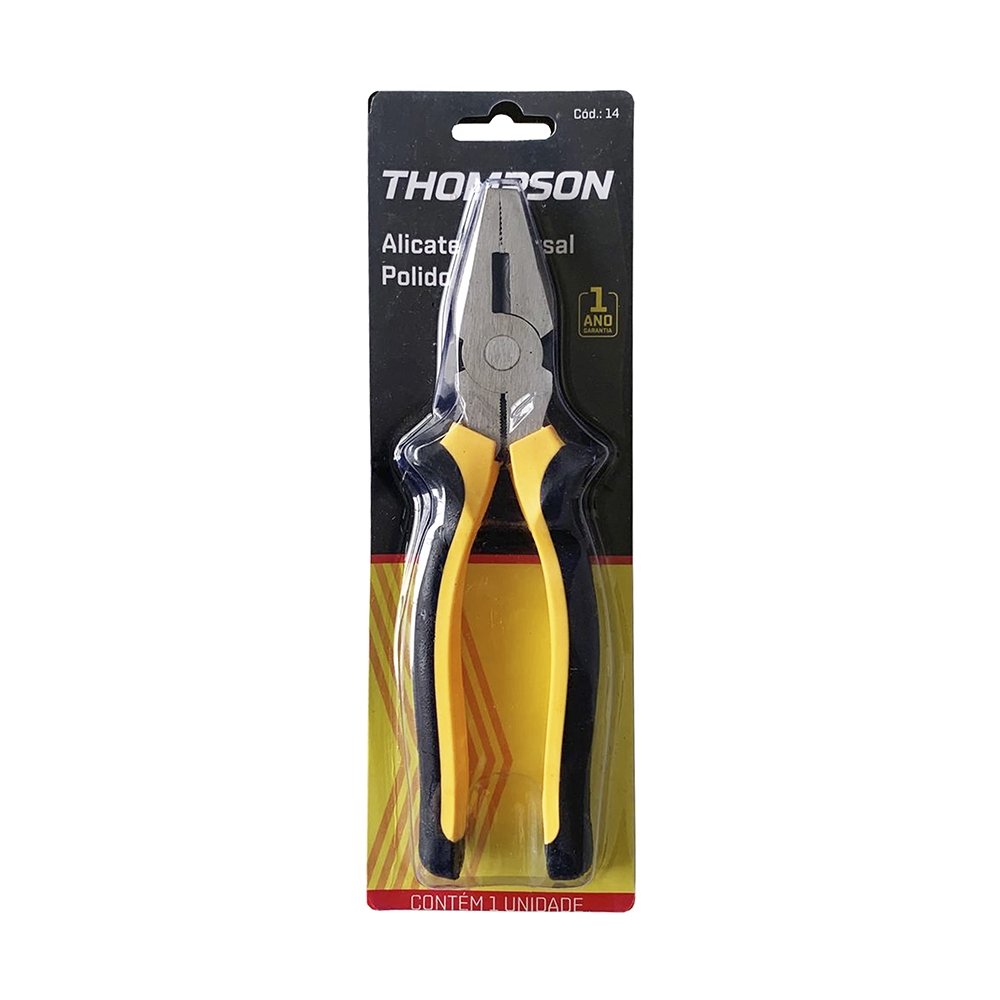 Alicate Universal Thompson Premium 8P Polido