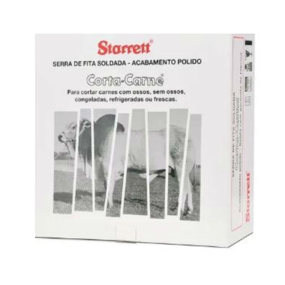Serra Fita Starrett Corta Carne Mkp 16mm x 6dpp 1,78m 5 Unidades