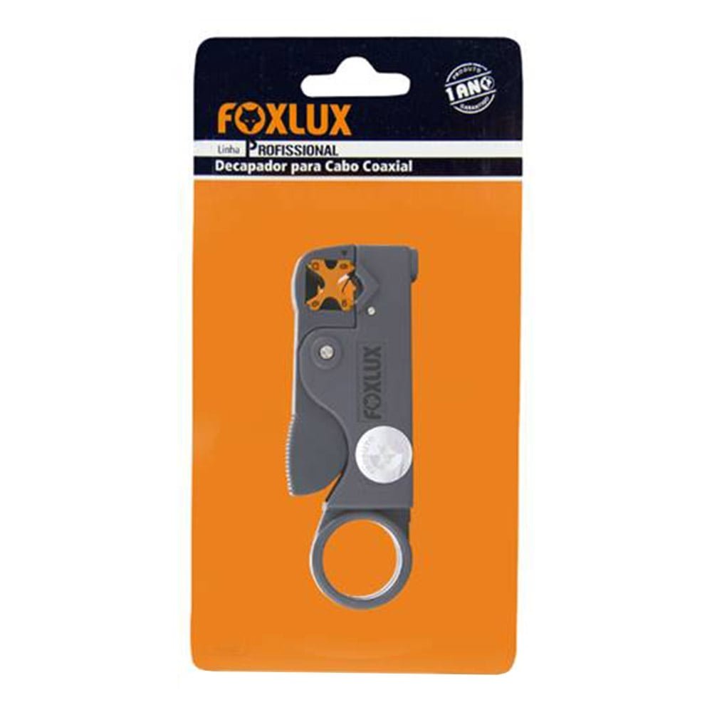 Alicate Decapador Foxlux Giratório para Cabo Coaxial 37.10