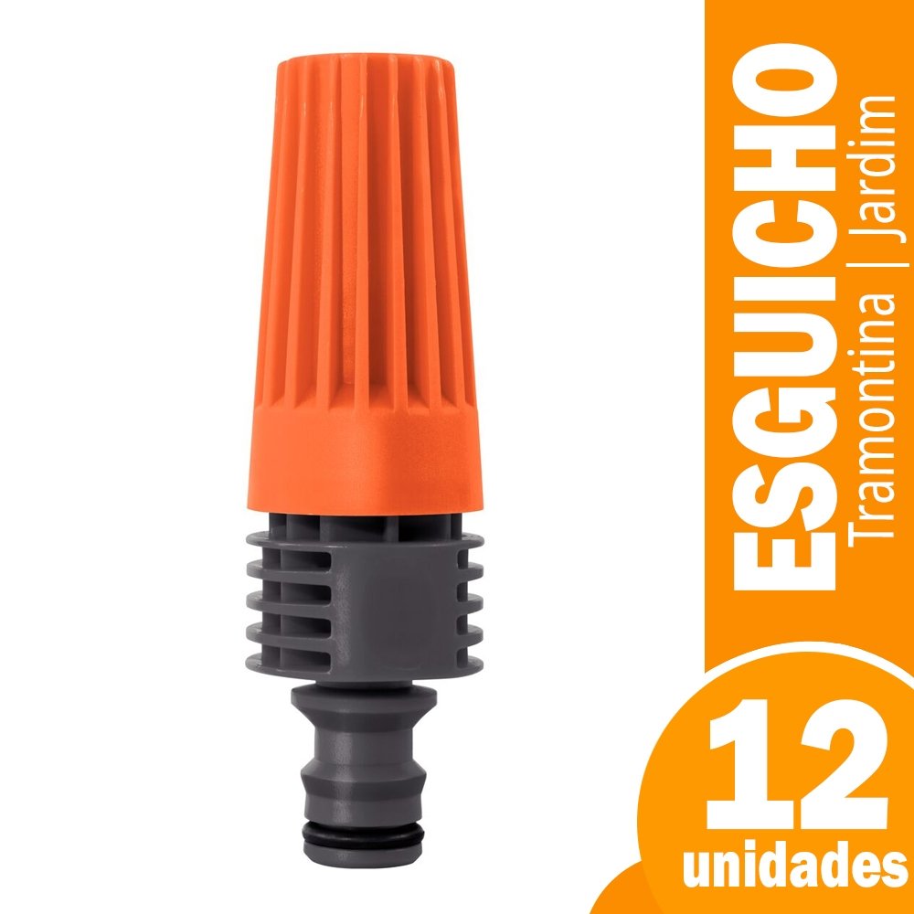 Esguicho para Jardim Tramontina com Engate Rápido - Embalagem com 12 Unidades